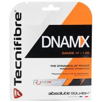 Corda Tecnifibre DNAMX 17L 1.20mm Squash Preto - Set Individual