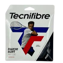 Corda Tecnifibre Razor Soft 1.30 Preto - Set Individual