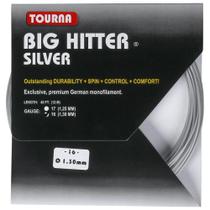Corda Tourna Big Hitter Silver 16L 1.30mm Cinza Set Individual Corda Tourna Big Hitter Silver 16L 1.30mm Cinza Set Individual