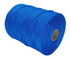 Corda Trançada 2,5 mm Azul rolo com 286 metros-Cordaville