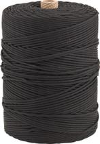 Corda Trançada 2,5mm 1,0kg 372 Metros Preta Vonder Corda Trançada 2,5mm 1,0kg 372 Metros Preta Vonder