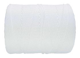 Corda Trançada 3,0 mm Branca rolo com 207 metros-Cordaville