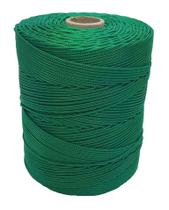 Corda Trançada 3,0 mm Verde rolo com 207 metros-Cordaville