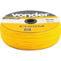 Corda Trançada 6mmx165m 2,55kg Amarela Poli Vonder Corda Trançada 6mmx165m 2,55kg Amarela Poli Vonder