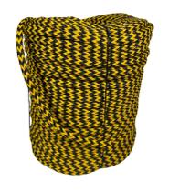 Corda Trançada Contenção Sinalização Em Nylon Fio 12mm Rolo 5kg Alta Resistência Corda Trançada Contenção Sinalização Em Nylon Fio 12mm Rolo 5kg Alta Resistência