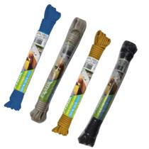 Corda Trançada Ecológica Seda 4mmX10m 5/32nX10m Até 150Kg