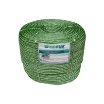 Corda Trançada Multifilamento Verde 10mm (15KG) - Riomar