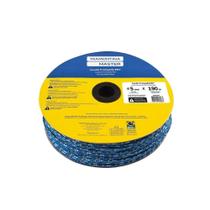Corda Trançada Pet 5 mm para Amarrações de Cargas Resistente Azul Tramontina Corda Trançada Pet 5 mm para Amarrações de Cargas Resistente Azul Tramontina