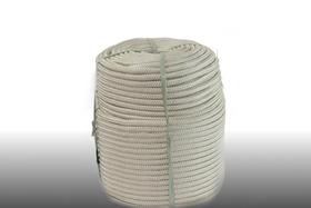 Corda trançada pet branca 8mm c/240m