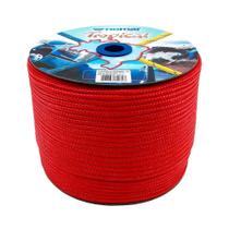 Corda Trançada Riomar Tropical PP Virgem Carretel Vermelha 12mmx140m Corda Trançada Riomar Tropical PP Virgem Carretel Vermelha 12mmx140m