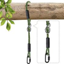 Corda Tree Swing Dakzhou ajustável para serviços pesados de 1,2 m verde