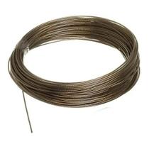 Corda Varal 3.5mm Aço Revestido Pvc 30mts Reforçado C/ Acessórios