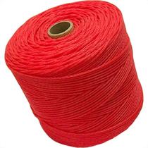 Corda Varal Rolo 400M Unifio Vermelha Corda Varal Rolo 400M Unifio Vermelha