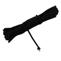 Corda Velame 4,0mm Preto Rolo C/ 30 Metros GKL