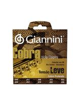 Corda Viola Caipira Giannini Gesvl Leve Cobre Prateado