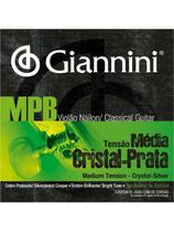 Corda Violão Giannini Genwg Cristal Ouro Bolinha