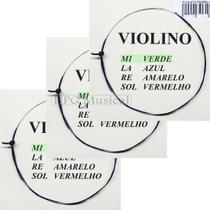 Corda Violino Mauro Calixto 1ª Mi E 1/2 (Kit com 03)