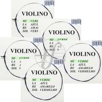 Corda Violino Mauro Calixto 1ª Mi E 1/2 (Kit com 05)