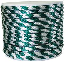 Corda Wellington Derby Poly 5/8 polegadas x 200 pés verde/branca