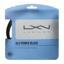 Corda Wilson Luxilon Alu Power Black 16L 1.25mm Preta - Set Individual