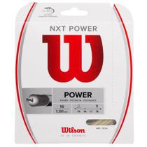 Corda Wilson NXT Power 16L 1.30mm Champanhe - Set Individual Corda Wilson NXT Power 16L 1.30mm Champanhe - Set Individual