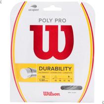 Corda Wilson Poly Pro 16 1.30mm Prata - Set Individual