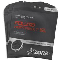 Corda Zons Heptabolt 16L 1.25mm Preta - Set Individual - Pack com 03 Unidades
