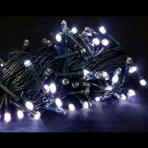 Cordão 100 Leds 8F 10m Luz Branca Frio 220V - Brilliant Cordão 100 Leds 8F 10m Luz Branca Frio 220V - Brilliant
