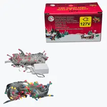 Cordão 100 Leds Fosco 8 funções - Modelos Sortidos- Chibrali