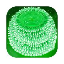 Cordão 1000 Leds Com 8 funções 90 Metros Prova D'água Fio Multicolor Natal Bivolt