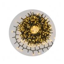 CORDÃO 1000 LEDS COM STROBO 31v 90 METROS PROVA D'AGUA FIO VERDE