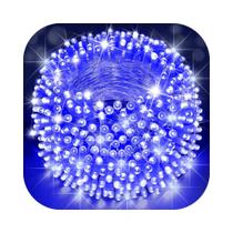 Cordão 1000 Leds Com Strobo 90 Metros Prova D'água Fio Multicolor Natal Bivolt