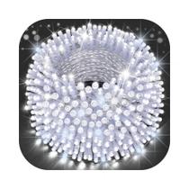 Cordão 1000 Leds Com Strobo 90 Metros Prova D'água Fio Multicolor Natal Bivolt