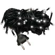 Cordao 100leds branco frio estrobinhos tom m/mf 220v externo