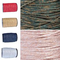 Cordão 3/1 Fio Náutico de 2mm com Lurex - 100 Metros