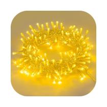 Cordão 300 Leds Com 8 funções 30 Metros Prova D'água Fio Multicolor Natal Bivolt