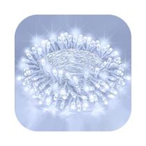 Cordão 300 Leds Com Strobo 30 Metros Prova D'água Fio Multicolor Natal Bivolt