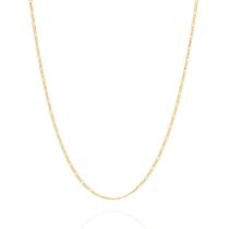 Cordão 3X1 folheado a ouro masculino mede 60 cm rommanel 532412 Cordão 3X1 folheado a ouro masculino mede 60 cm rommanel 532412