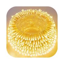 Cordão 500 Leds Com 8 funções 50 Metros Prova D'água Fio Multicolor Natal Bivolt Cordão 500 Leds Com 8 funções 50 Metros Prova D'água Fio Multicolor Natal Bivolt