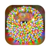Cordão 500 Leds Com 8 funções 50 Metros Prova D'água Fio Transparente Natal Bivolt Cordão 500 Leds Com 8 funções 50 Metros Prova D'água Fio Transparente Natal Bivolt