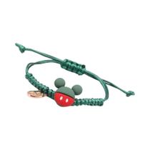 Cordão Ajustável Do Mickey, Tecido À Mão Em Poliéster, Pingente De Desenho Animado Para Casais,