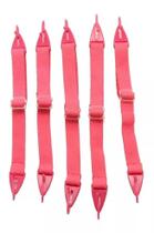 Cordão Ajustável Infantil Elástico Óculos Rosa Kit C/10