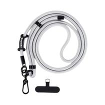 Cordão Ajustável Para Celular Com Patch Para iPhone, Alça De Pescoço Transversal