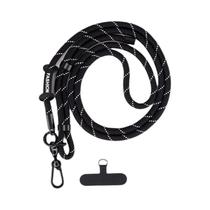 Cordão Ajustável Para Celular Com Patch Para iPhone, Alça De Pescoço Transversal