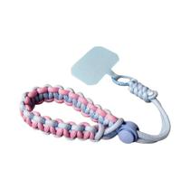 Cordão Ajustável Trançado Para Celular, Pulseira Antiperda, Bonito E Forte, Corda Torcida Para