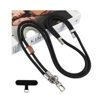 Cordão Ajustável Universal Longo Para Celular, Alça Durável Para Pescoço, Anti-Perda, Para iPhone E