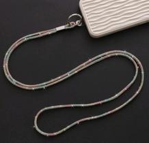 Cordão Alça Anti Perda para Celular / Chaves / Cracha Corda Antiperda Brilhante Strass Glitter Cristal Tendência Moda Cordão Alça Anti Perda para Celular / Chaves / Cracha Corda Antiperda Brilhante Strass Glitter Cristal Tendência Moda