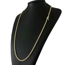 Cordão Baiano 3Mm - Banhado A Ouro 18K