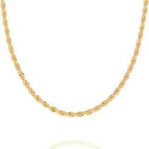 Cordão banhado a ouro 18k fio corda torcida COD. 5307425000 Cordão banhado a ouro 18k fio corda torcida COD. 5307425000