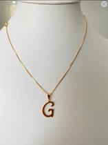 Cordão Banhado Ouro 10 milésimos 50cm - Tojoia18k Dourado